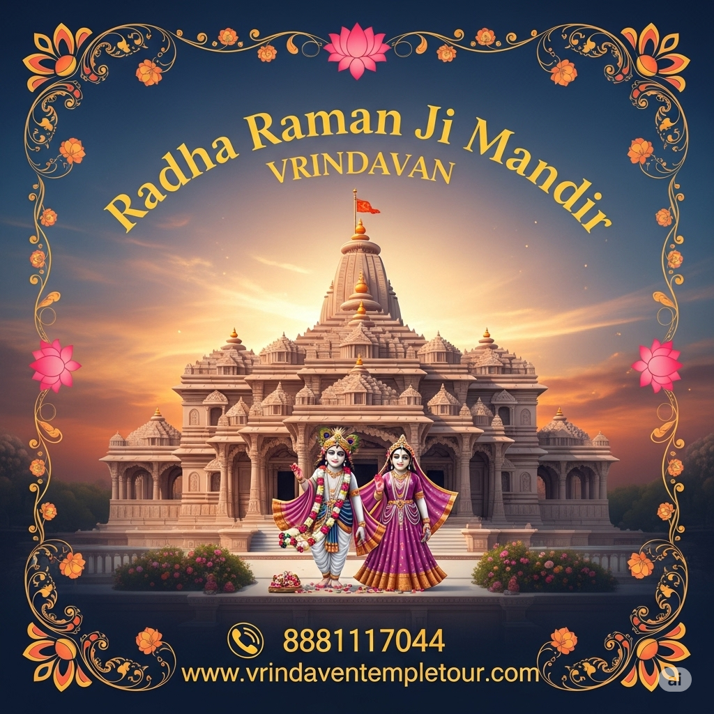 Radha Raman Ji Mandir Vrindavan | History | Timings