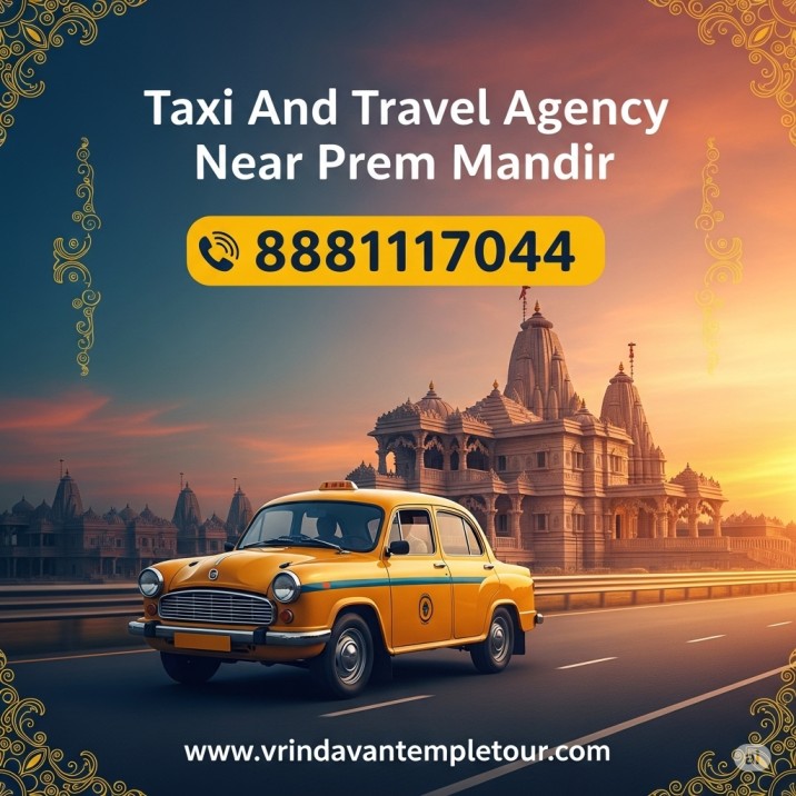 Taxi And Travel Agency Near Prem mandir And Bankey Bihari Mandir