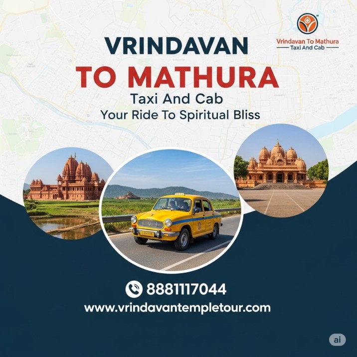 Vrindavan To Mathura Taxi And Cab