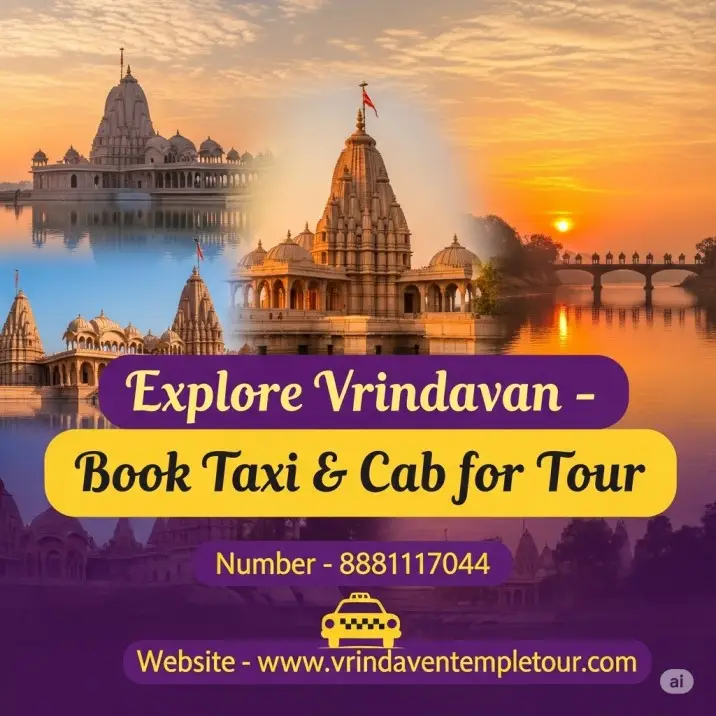 Explore Vrindavan – Book Taxi & Cab for Tour