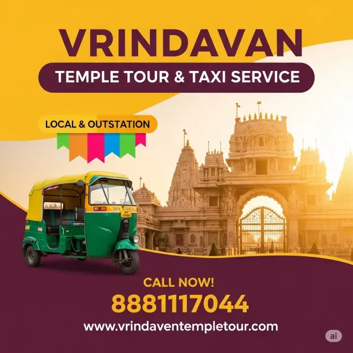 taxi in vrindavan near by